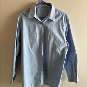 Foxcroft Sky Blue Wrinkle-Free Shirt
